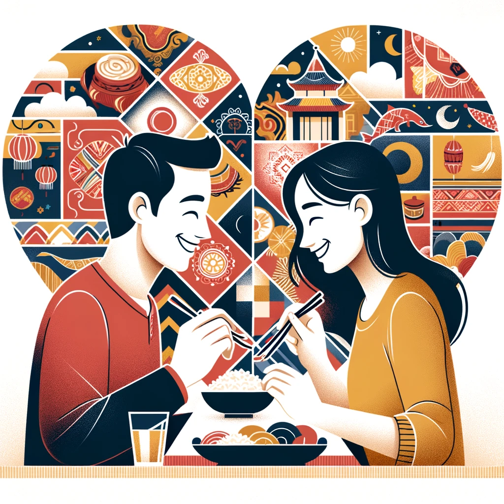 Jose Molina – Psicología Molina – Comunicación en pareja Comunicación en pareja: Pareja comiendo mientras se miran a los ojos